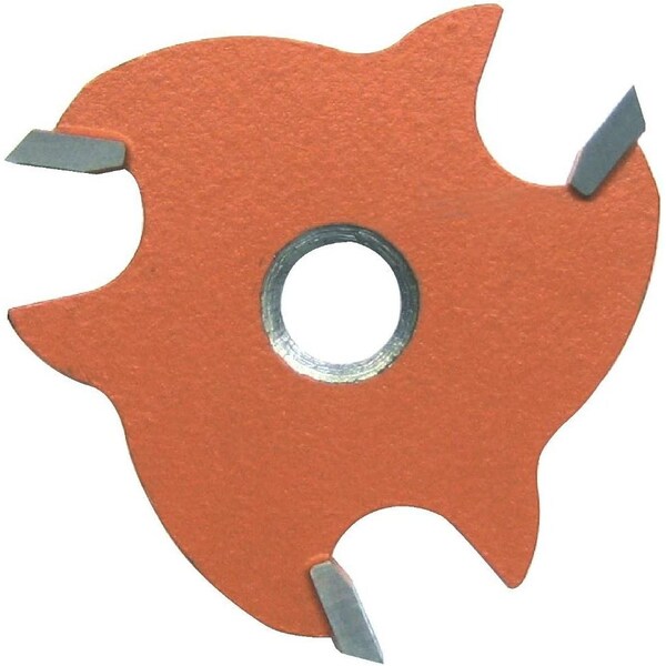 Cmt 3-Wing Slot Cutter with 45-Degree Bore, 1/4-Inch Cutting Length and 5/16-Inch Bore 823.364.11 - main